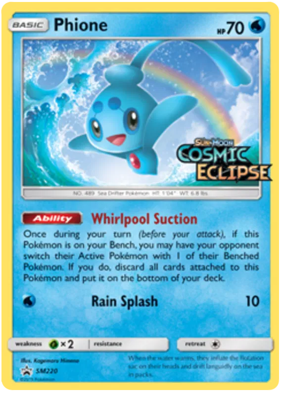 Phione - Sun & Moon Promos #220