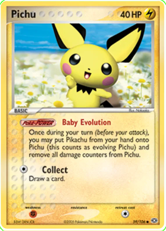 Pichu - EX Emerald #59