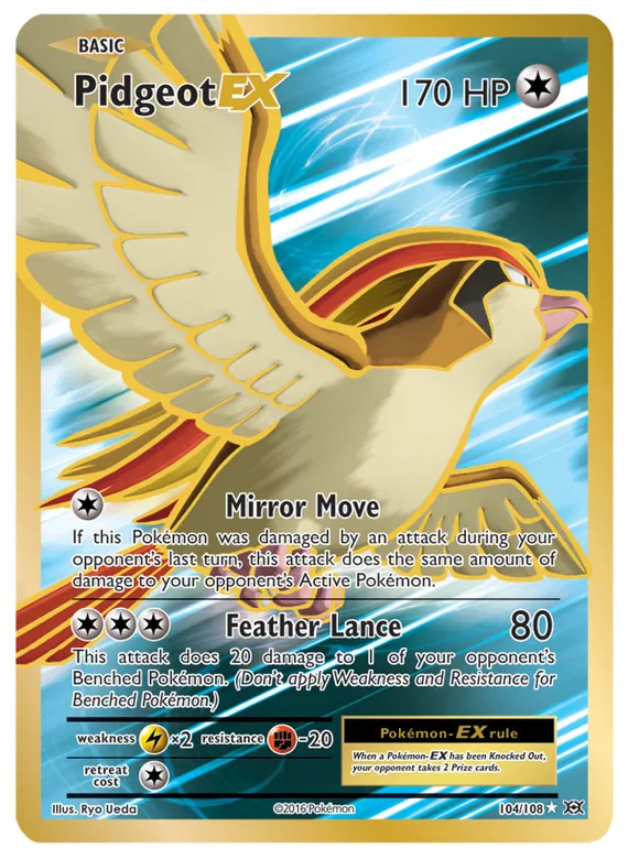 Pidgeot EX - Evolutions #104