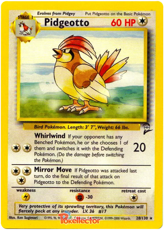 Pidgeotto - Base Set 2 #28