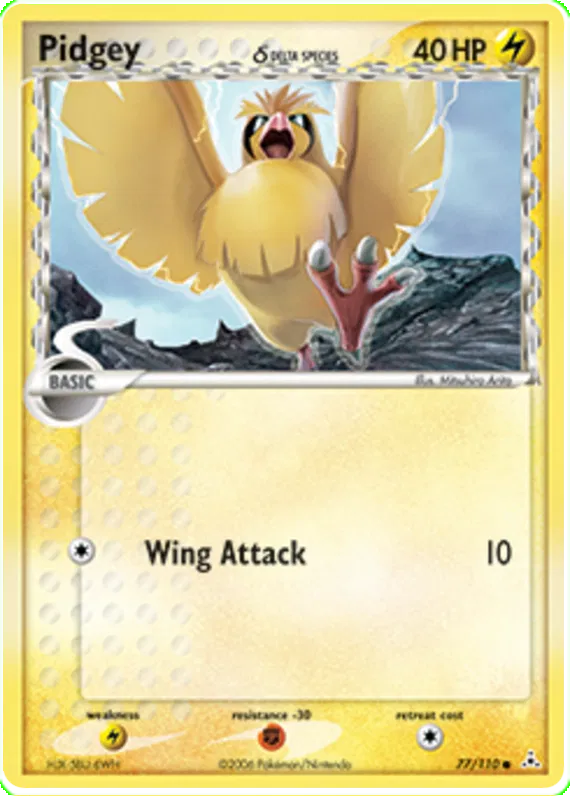 Pidgey  (delta species) - EX Holon Phantoms #77