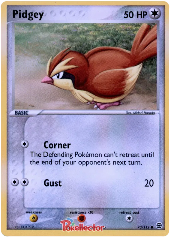 Pidgey - EX FireRed & LeafGreen #73