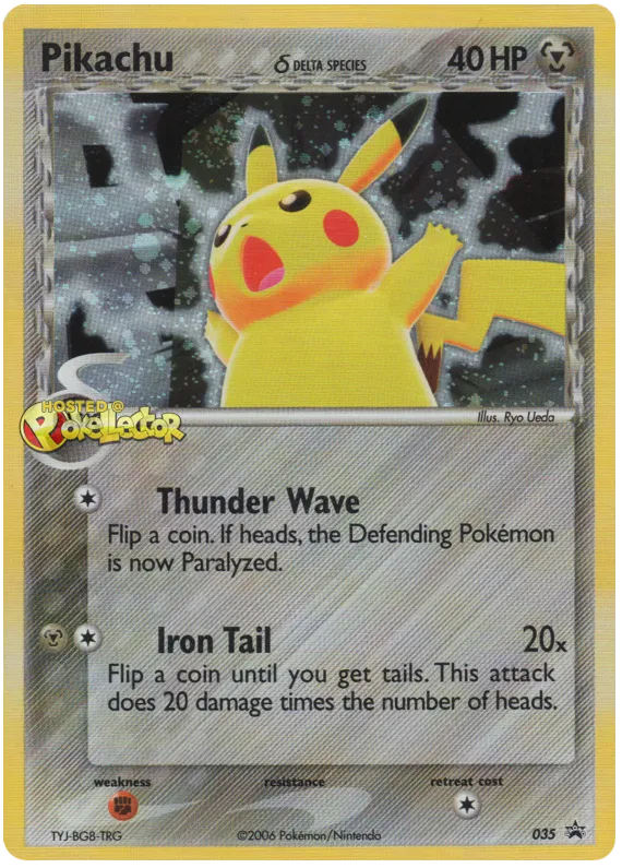 Pikachu Delta Species - Nintendo Promos #35