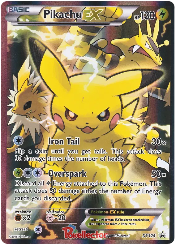 Pikachu EX - XY Promos #124