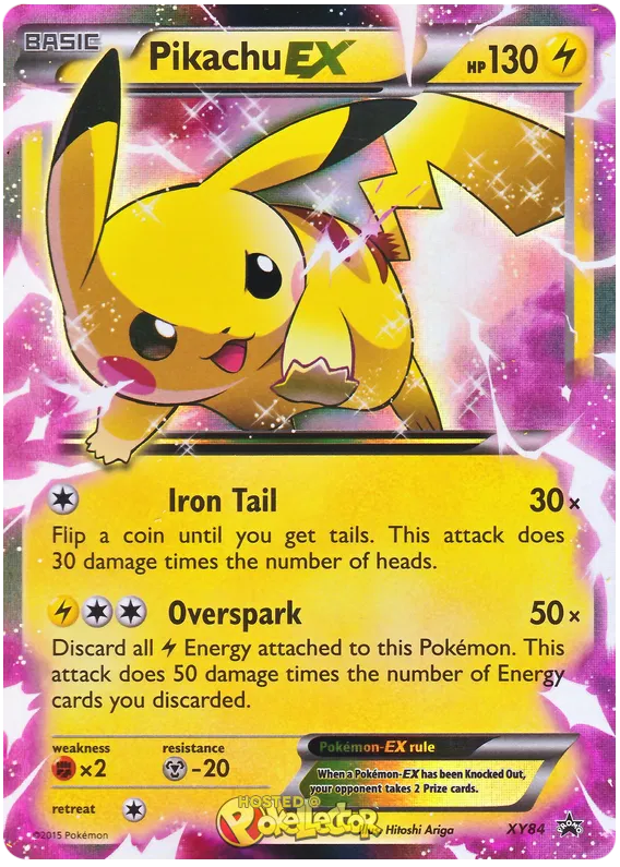 Pikachu EX - XY Promos #84