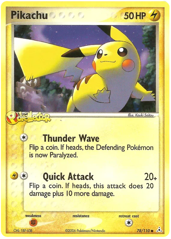 Pikachu - EX Holon Phantoms #78