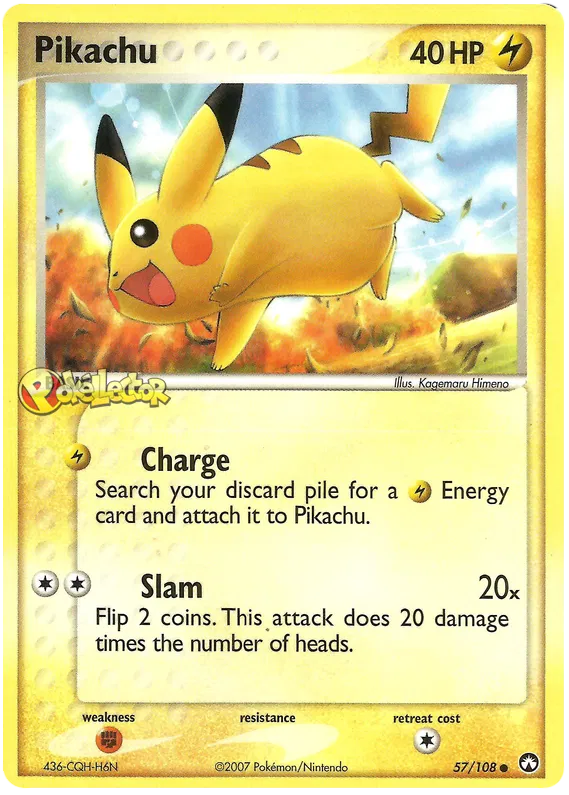 Pikachu - EX Power Keepers #57