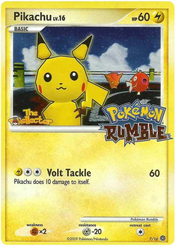 Pikachu - Pokemon Rumble #7