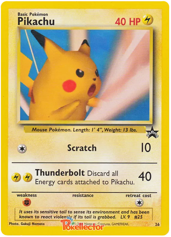 Pikachu - Wizards of the Coast Promos #26