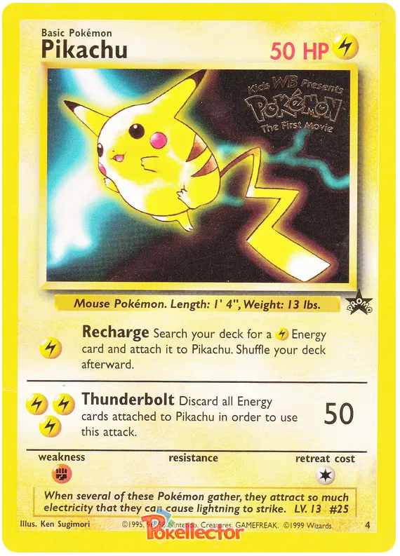 Pikachu - Wizards of the Coast Promos #4