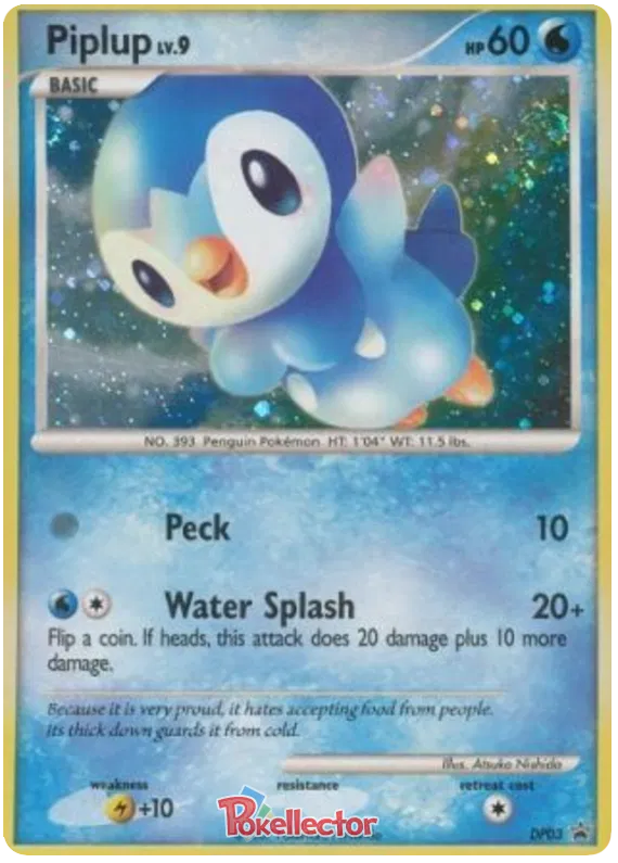 Piplup - DP Black Star Promos #3