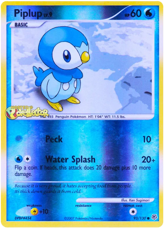 Piplup - Diamond & Pearl #93