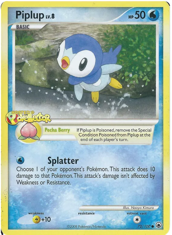 Piplup - Majestic Dawn #72