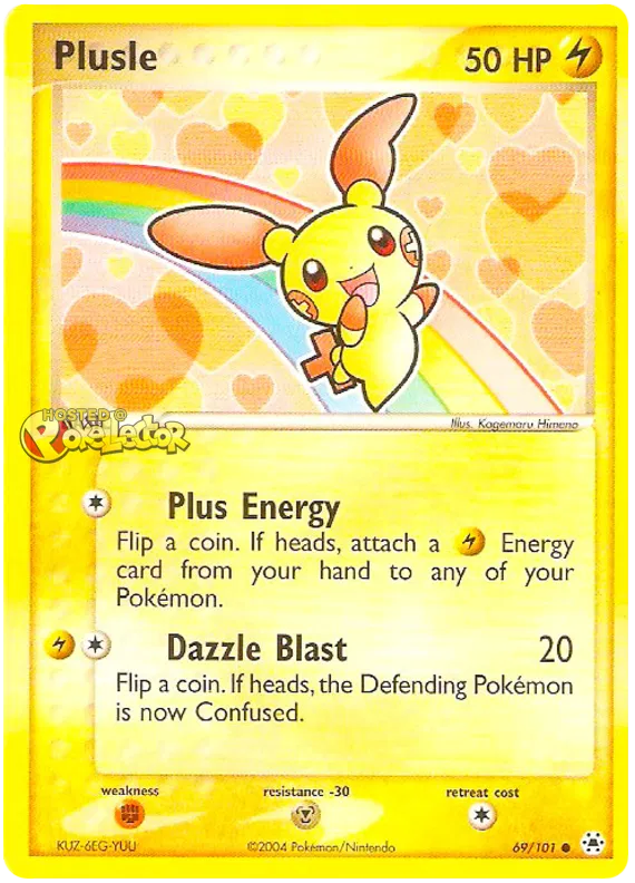 Plusle - EX Hidden Legends #69