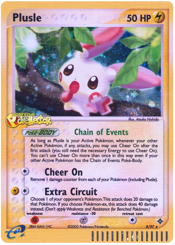 Plusle - EX Dragon #8