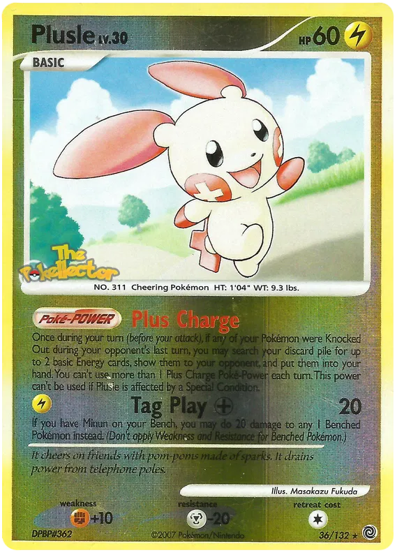 Plusle - Secret Wonders #36