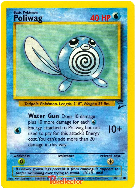 Poliwag - Base Set 2 #88