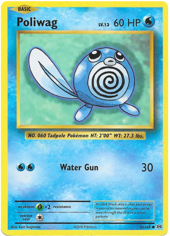 Poliwag - Evolutions #23