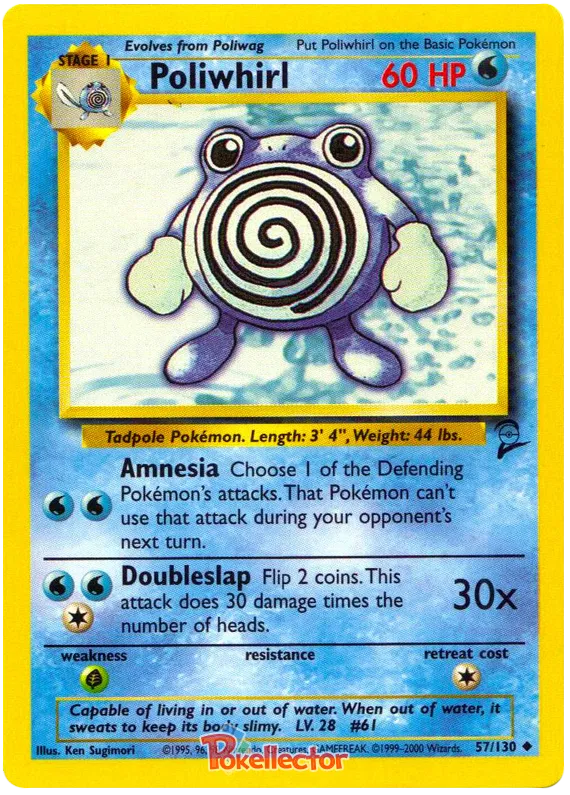 Poliwhirl - Base Set 2 #57