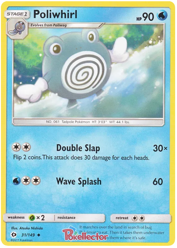 Poliwhirl - Sun & Moon #31