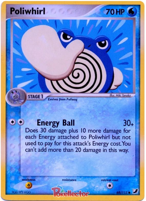 Poliwhirl - EX Unseen Forces #68