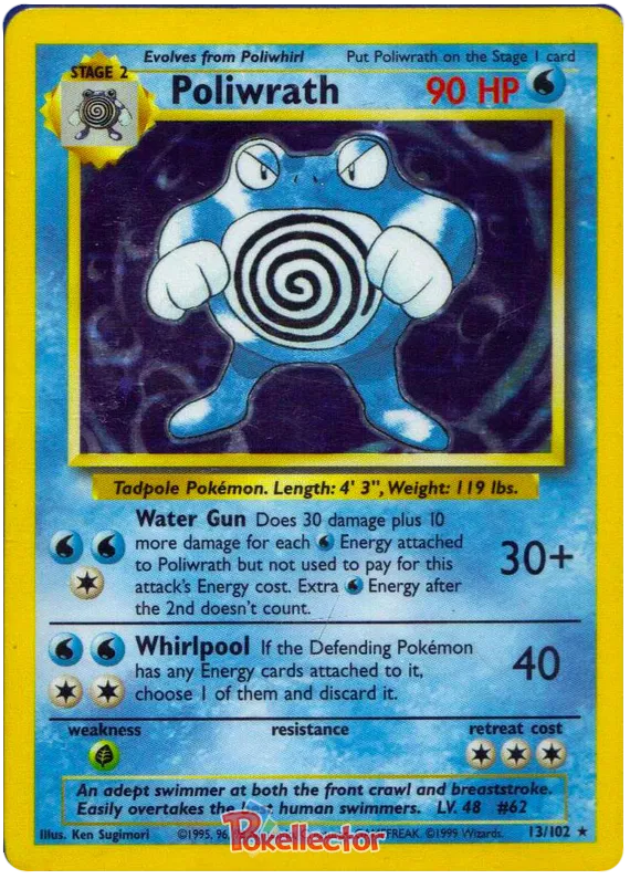 Poliwrath - Base Set #13