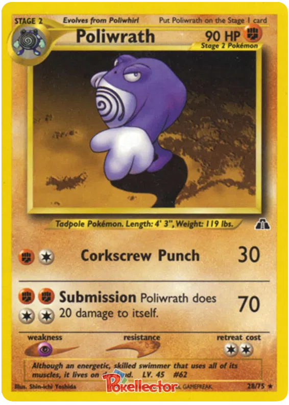 Poliwrath - Neo Discovery #28