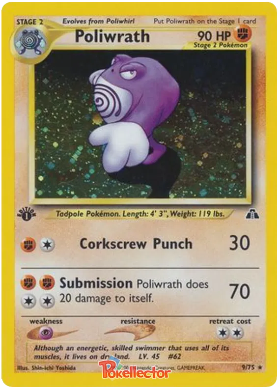 Poliwrath - Neo Discovery #9