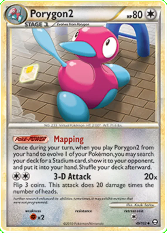 Porygon 2 - HS Triumphant #49