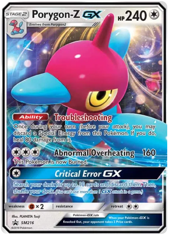 Porygon-Z GX - Sun & Moon Promos #216