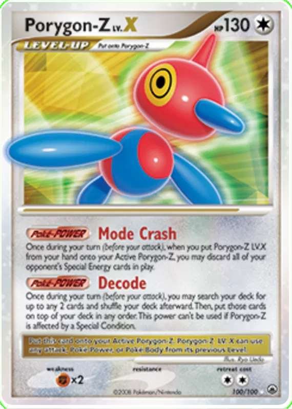 Porygon-Z LV.X - Majestic Dawn #100