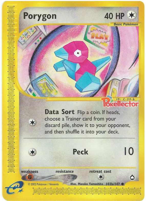 Porygon - Aquapolis #103