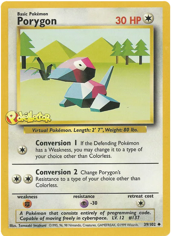 Porygon - Base Set #39