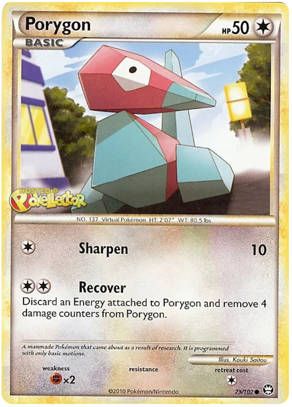 Porygon - HS Triumphant #73