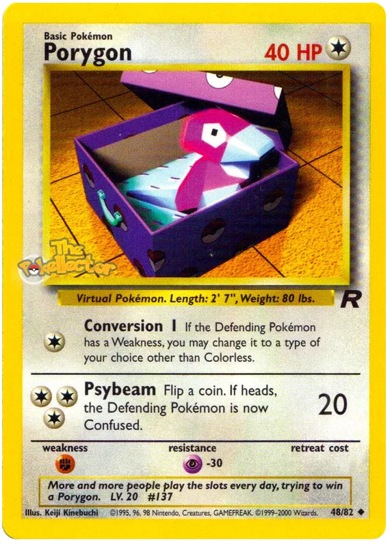 Porygon - Team Rocket #48