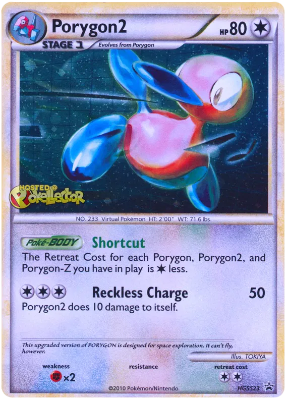 Porygon2 - HeartGold SoulSilver Promos #23