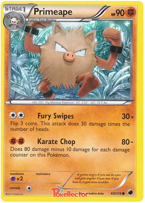 Primeape - Plasma Freeze #60