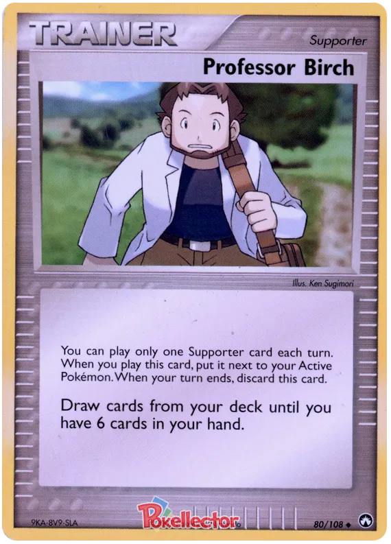 Professor Birch - EX Power Keepers #80