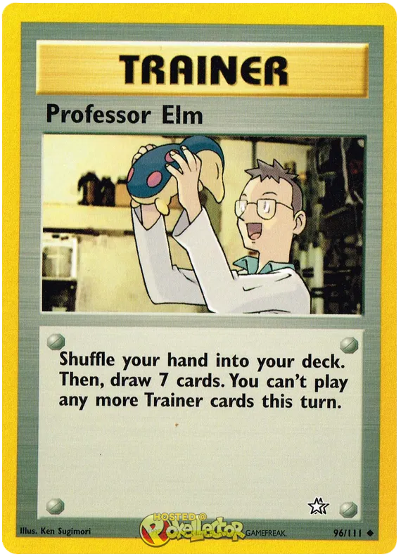 Professor Elm - Neo Genesis #96