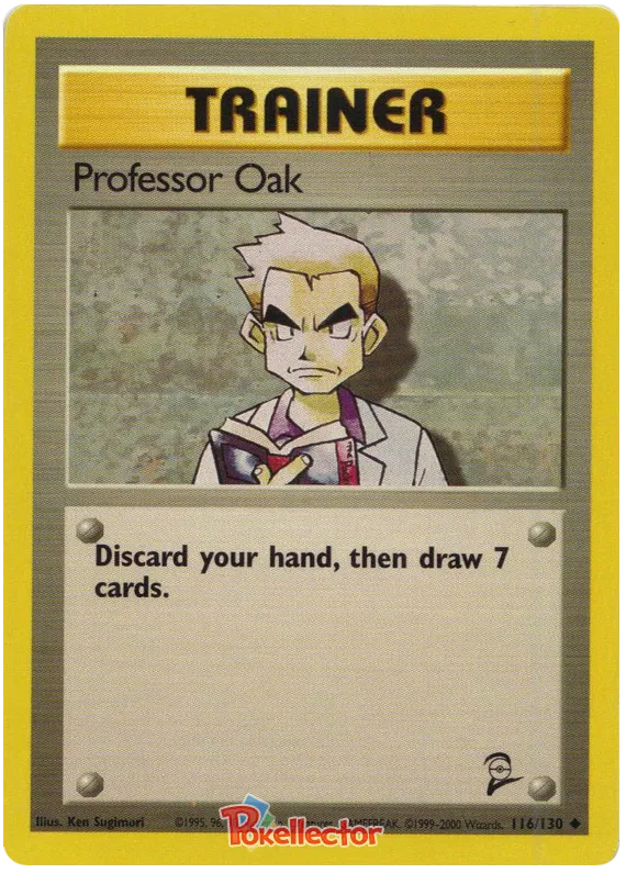 Professor Oak - Base Set 2 #116