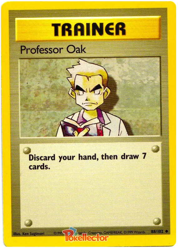 Professor Oak - Base Set #88