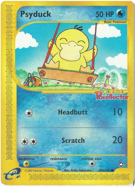 Psyduck - Aquapolis #104