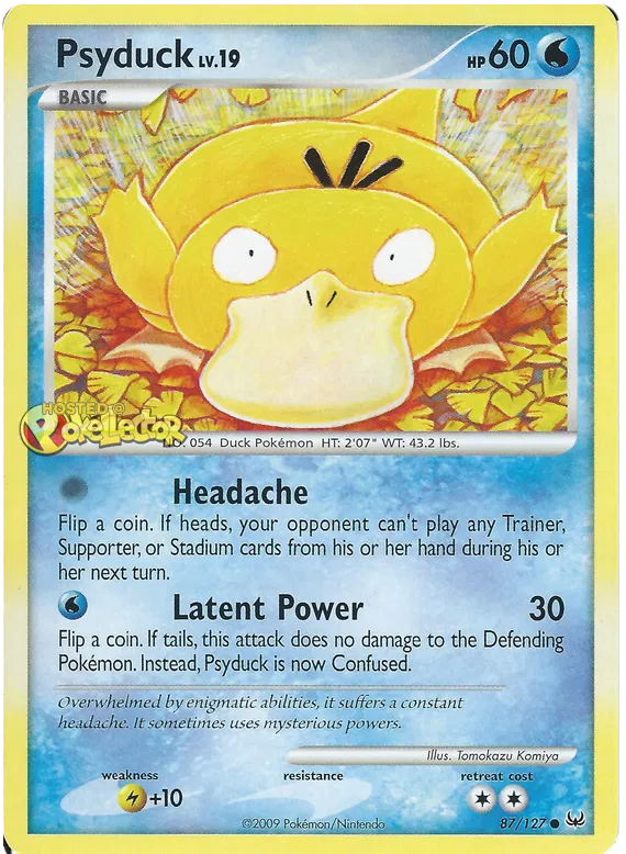 Psyduck - Platinum #87