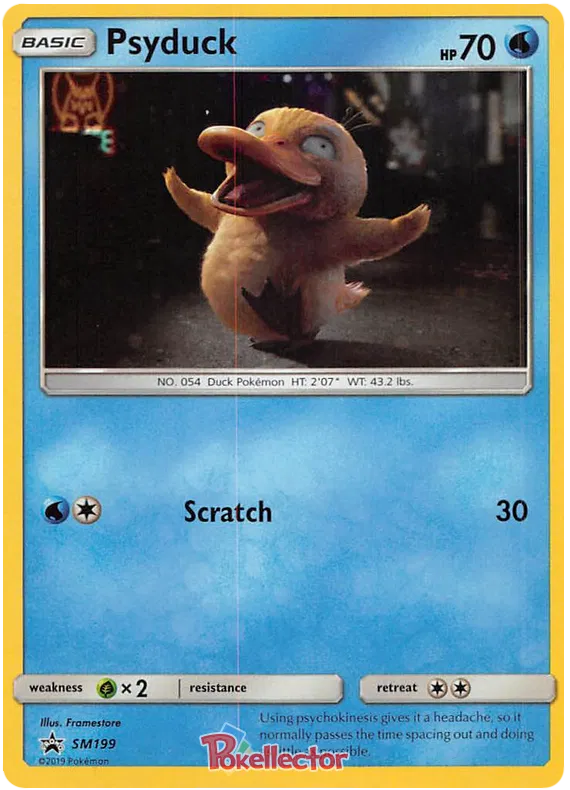 Psyduck - Sun & Moon Promos #199