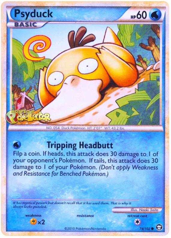 Psyduck - HS Triumphant #74