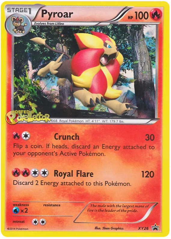 Pyroar - XY Promos #26