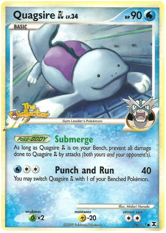 Quagsire GL - Platinum - Rising Rivals #76