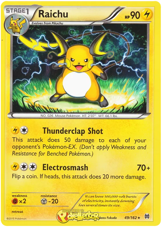 Raichu - XY BREAKthrough #49