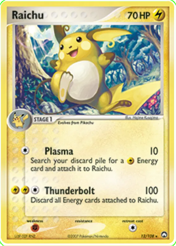 Raichu - EX Power Keepers #12