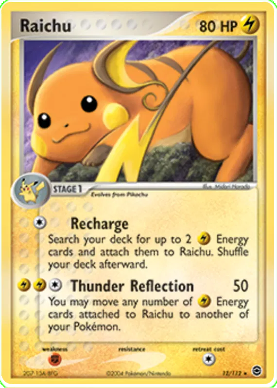 Raichu - EX FireRed & LeafGreen #12